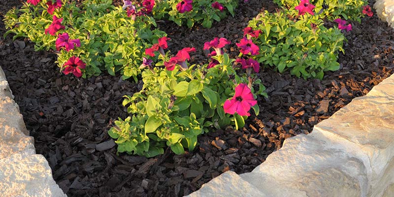 Reversible Rubber Mulch Landscaping Mat Red/brown - Backyard Expressions :  Target